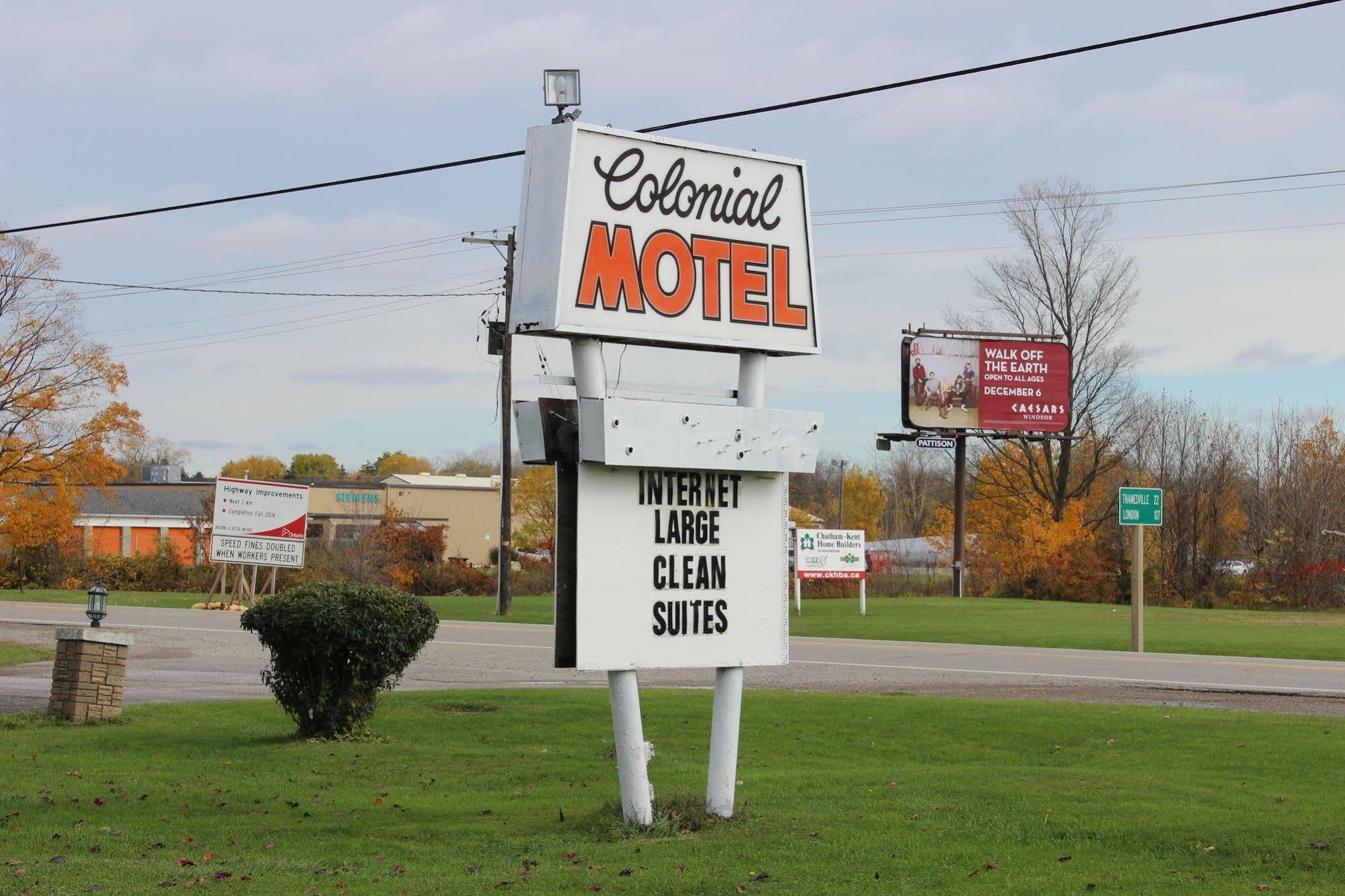 Colonial Motel Chatham-Kent 외부 사진